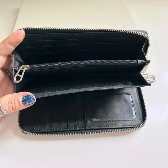 Liebeskind Berlin Lesley Snake Leather Large Zip Around RFID Protection Wallet - Picture 8 of 12